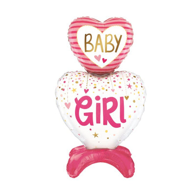 Baby Girl Theme Party Decoration Foil Balloon ( Uninflated ) - 60X115 Cm