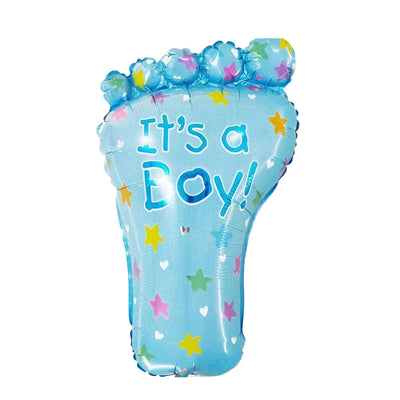 It'S A Boy Leg Shaped Foil Balloon ( Uninflated ) - 58X82 Cm