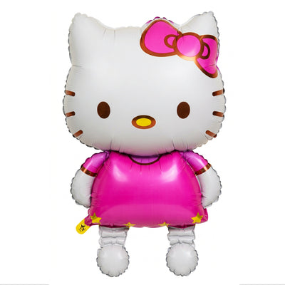 Hello Kitty Character Party Decoration Foil Balloon ( Uninflated ) - 46X81 Cm