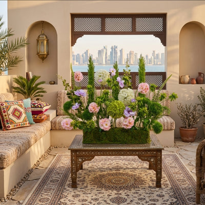 Elegant Artificial Flower Garden
