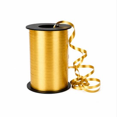 Plastic Curling Ribbon - Gold - 0.5 Cm X 457 M