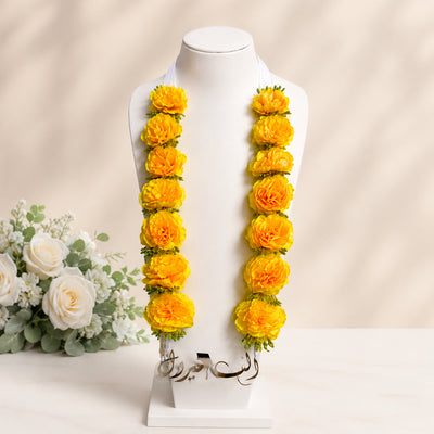 Premium Artificial Flower Graduation Necklace - Flower Collar