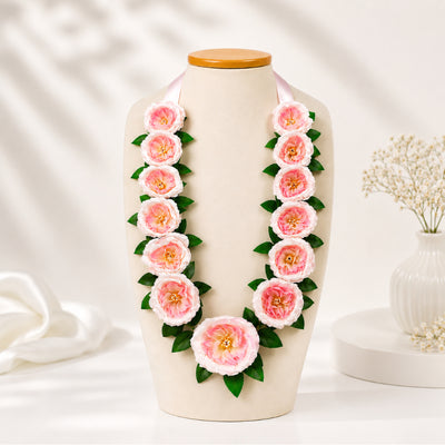 Elegant Artificial Flower Collar Necklace