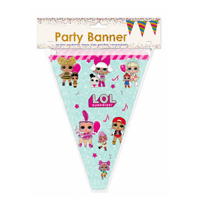 Lol Theme Party Decoration Flag Banner - 3Mtr