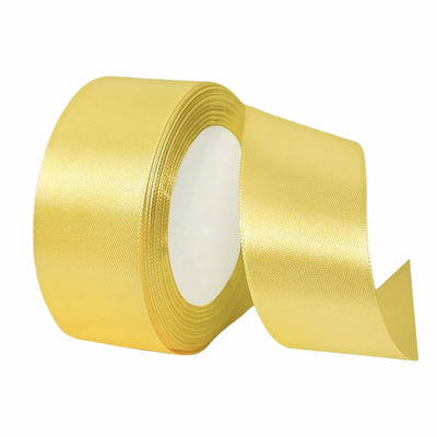 Party Decoration Satin Gift Ribbon - Gold - 1.5 Inch X 25 Yards
