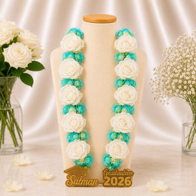 Personalized Graduation Necklace - Flower Collar