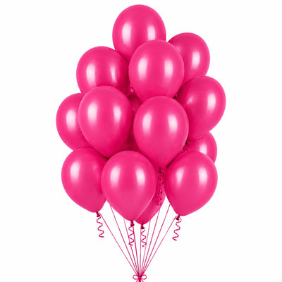 Sempertex Latex Helium Balloons - Fuchsia - 12 Inch