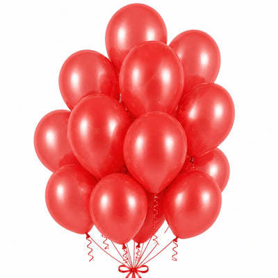 Sempertex Latex Helium Balloons - Red - 12 Inch