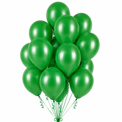 Sempertex Latex Helium Balloons - Green - 12 Inch