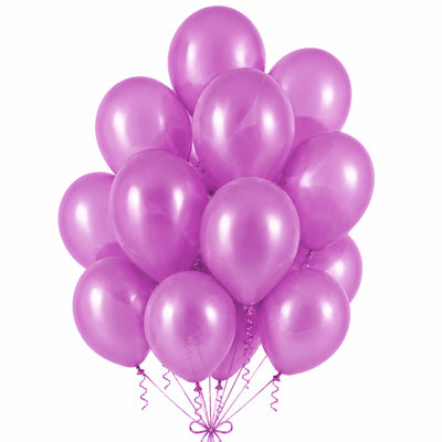 Sempertex Latex Helium Balloons - Purple Orchid - 12 Inch