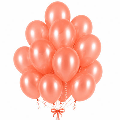 Sempertex Latex Helium Balloons - Tropical Coral - 12 Inch