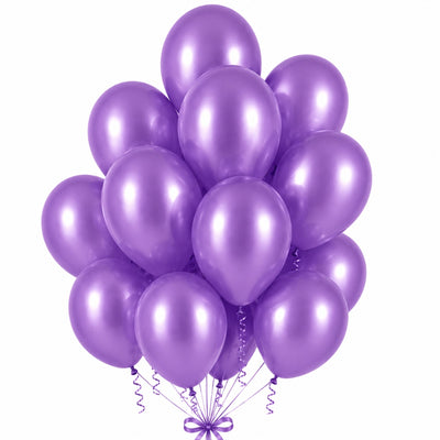 Sempertex Latex Helium Balloons - Satin Lilac - 12 Inch