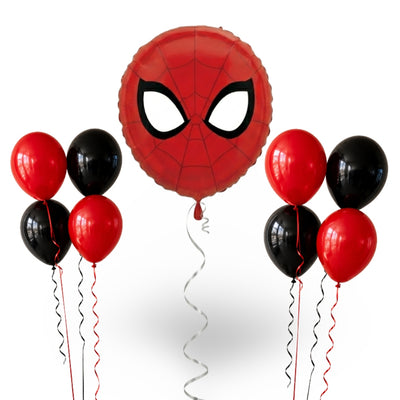Spider Man Theme Party Decoration Helium Balloon Combo Set