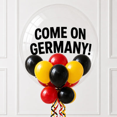 World Cup Germany Team Bobo Balloon Combo Set - With Helium