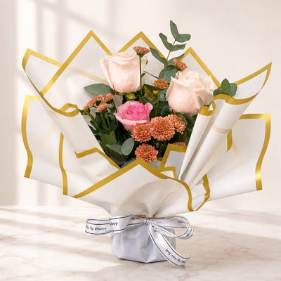 Sweet Blush Flower Bouquet