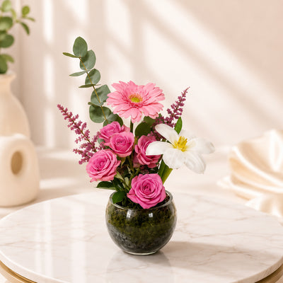 Elegant Bowl Floral Arrangement