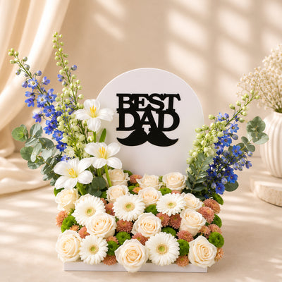Father's Day Vibrant Floral Arrangement