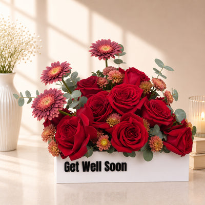 Get Well Soon Flower Arrangement