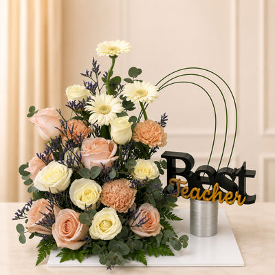 Best Teacher Flower Arrangement