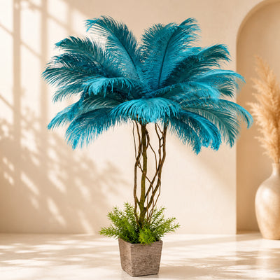 Elegant Blue Palm Tree Plant