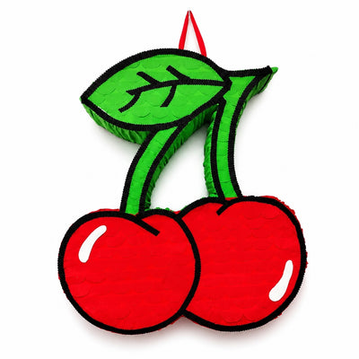 2D Cherry Pinata - 65 Cm
