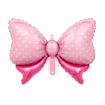 Butterfly Decorative Foil Balloon - Pink - 1 Piece (Uninflated)