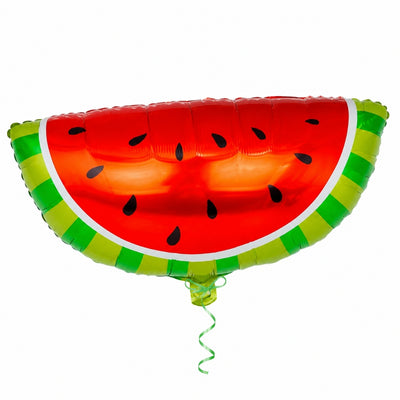 Watermelon Slice Summer Fruit Party Decoration Foil Balloon - Helium