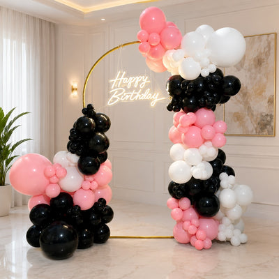 Happy Birthday Party Decoration Colourful Balloon Arrangement