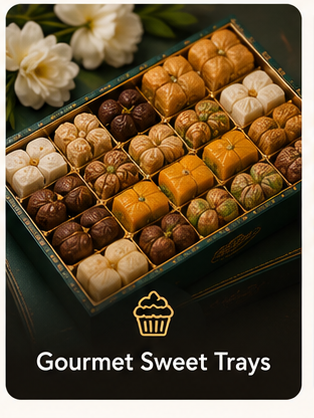 Gourmet Sweet Trays