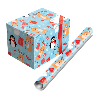 Festive Design - Gift Wrapping Paper - 200X76 Cm Roll