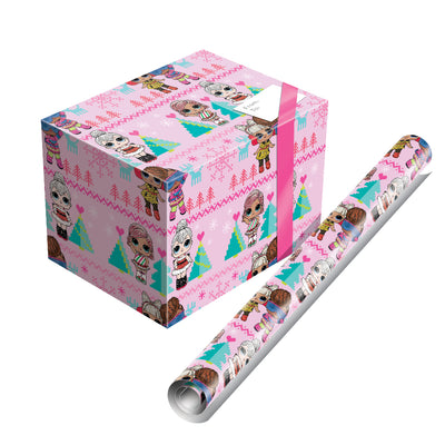 Lol Surprise! - Gift Wrapping Paper - 200X76 Cm Roll