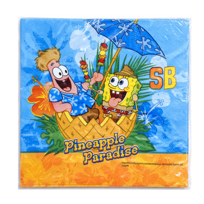 Sponge Bob Two Ply - Paper Napkin 33 X 33 Cm S - 20 Pcs