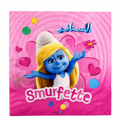 Smurfs Movie-G Two Ply - Paper Napkin 33 X 33 Cm S - 20 Pcs