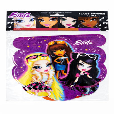 Bratz Party Decoration Flag Banner - 3Mtr
