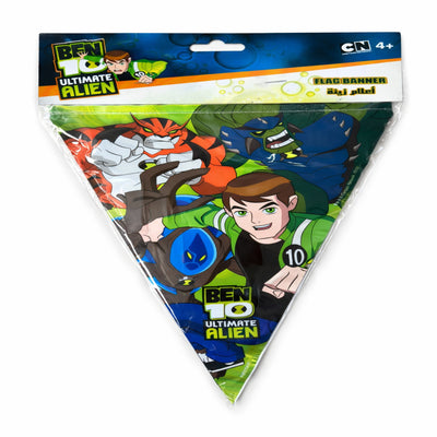 Ben 10 U Party Decoration Flag Banner - 3Mtr