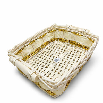 Bamboo Hamber Gift Basket Square - 15X35X45Cm