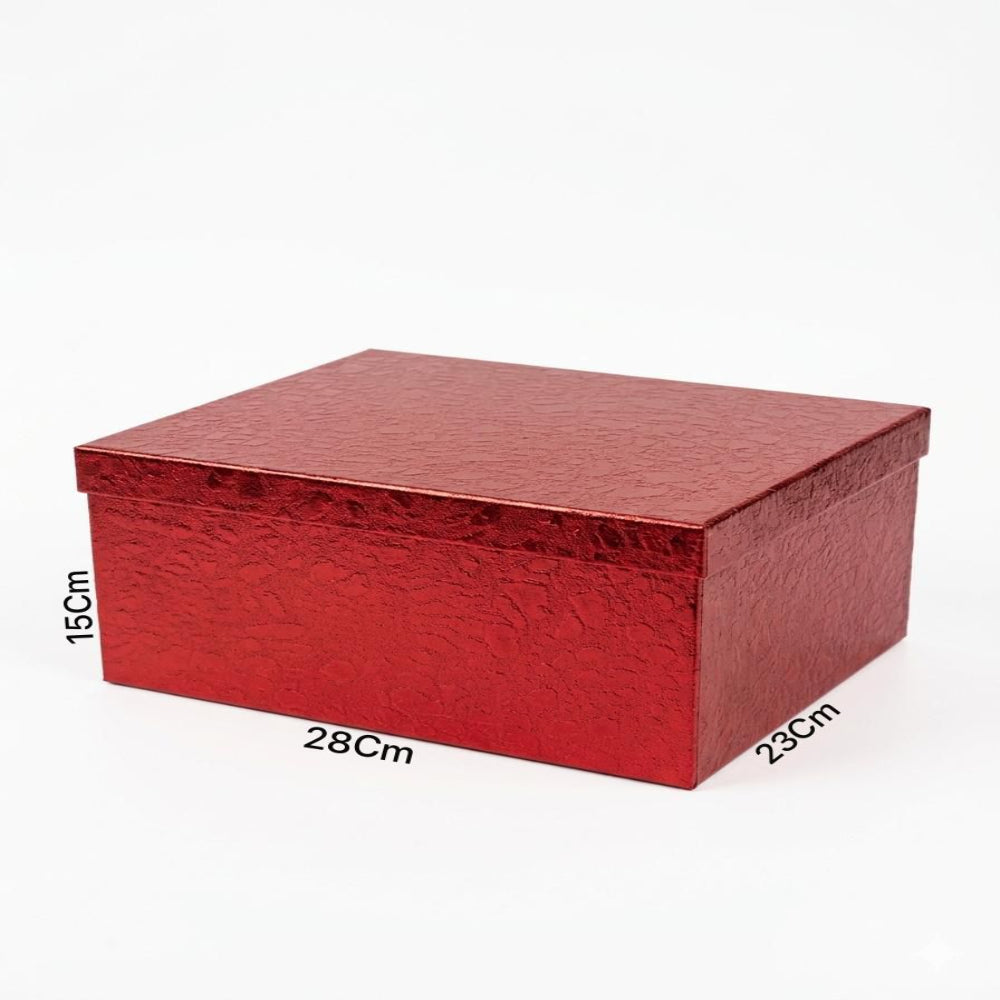 Gift Box Red Colour - Large - 28X15X23Cm