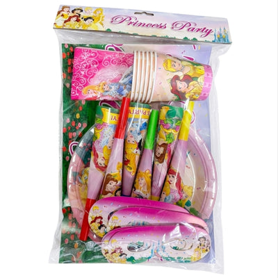 Disney Princess Theme Party Pack Set - Dining Set