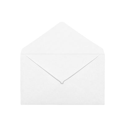 Plain Colour Envelope White - 15X9 Cm ( Pack Of 10 Pcs )