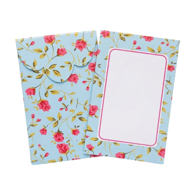 Vector Floral Pattern Design Envelope - 11X7.5 Cm ( Pack Of 10 Pcs )
