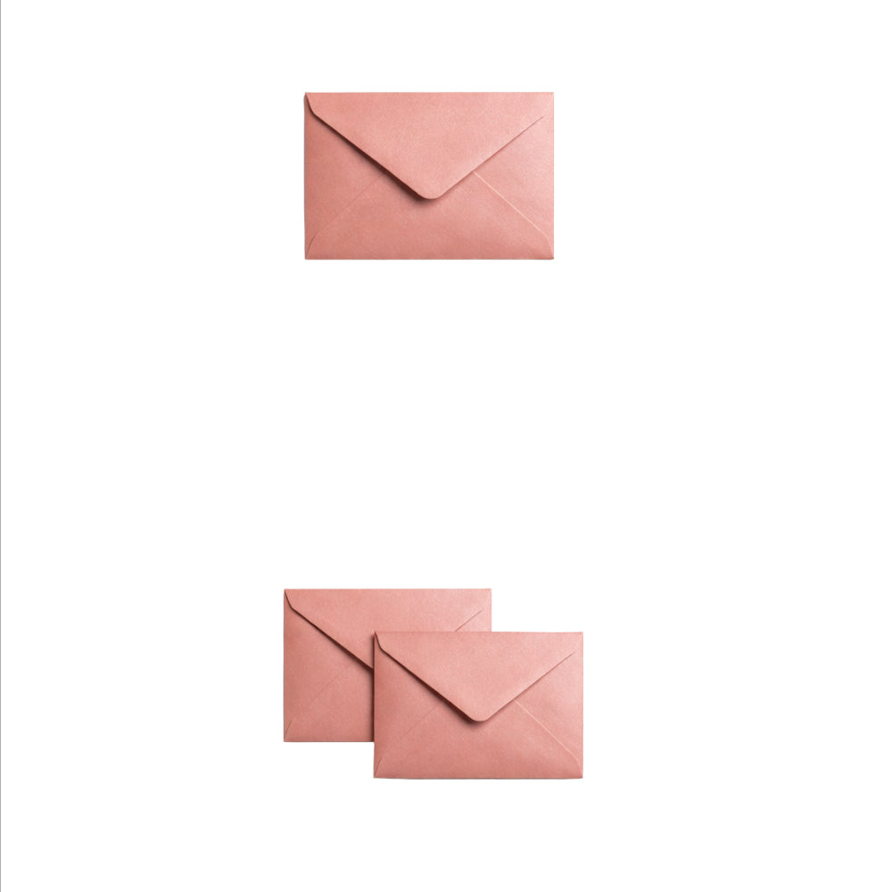 Shimmering Money Envelope - Peach Colour - 11X7.5 Cm