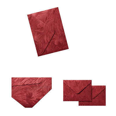 Shimmering Money Envelope - Maroon Colour - 11X7.5 Cm