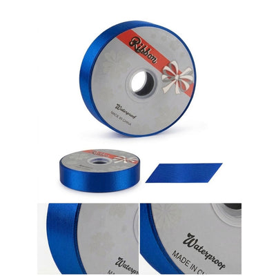 Gift Decorative Ribbon Roll Blue Colour- 100Mtr