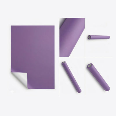 Gift Wrapping Paper - Lavender Purple - 70X100 Cm Roll ( Pack Of 2 Pcs )