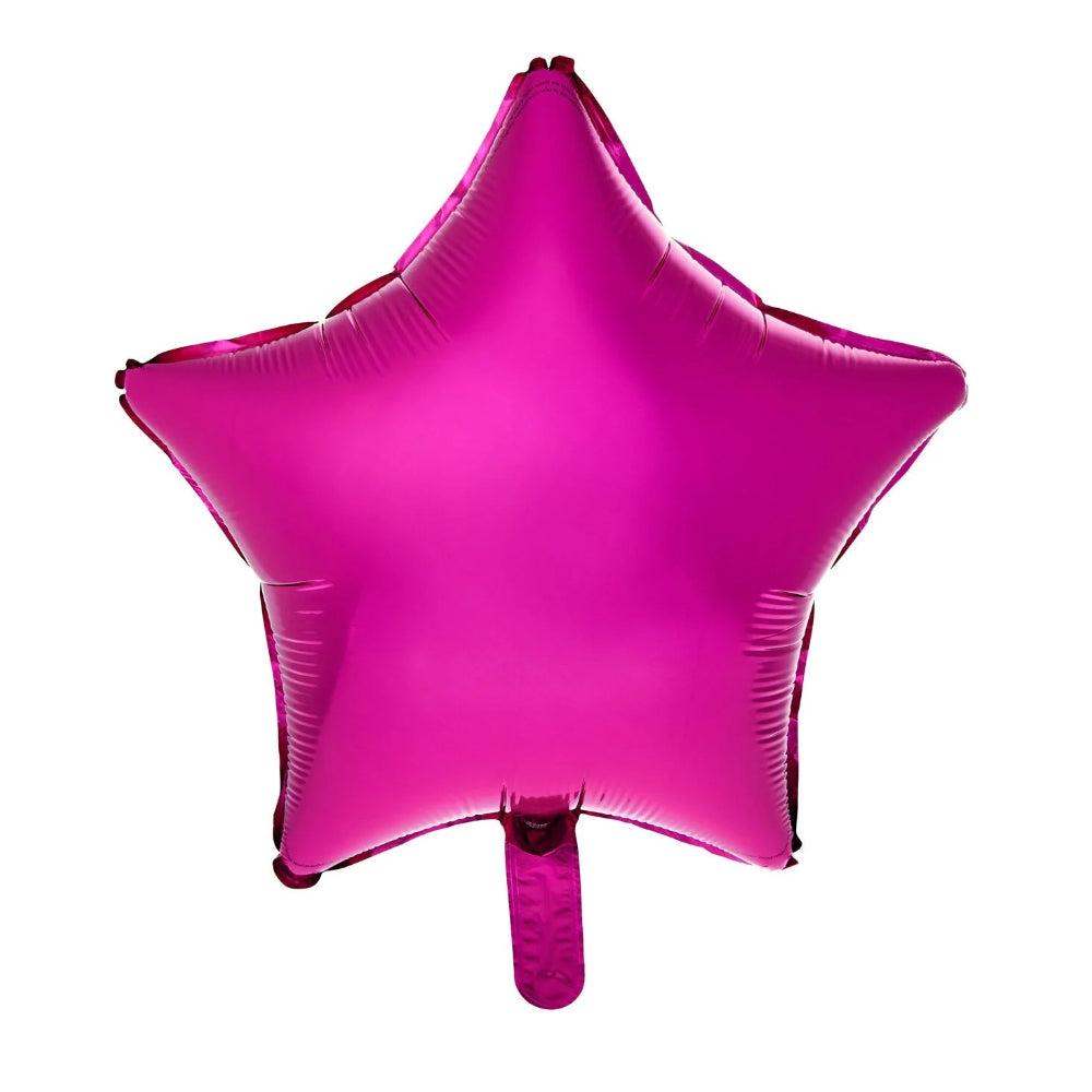 Star Shaped Foil Balloon - Pink - 18 Inch