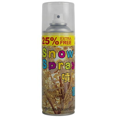 Party Celebration Snow Spray - Metallic Bottle - 1 Pcs