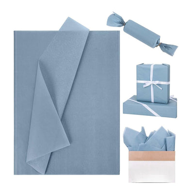 Gift Wrapping Tissue Paper Slate Blue - 50.8X66 Cm - Pack Of 10 Sheets