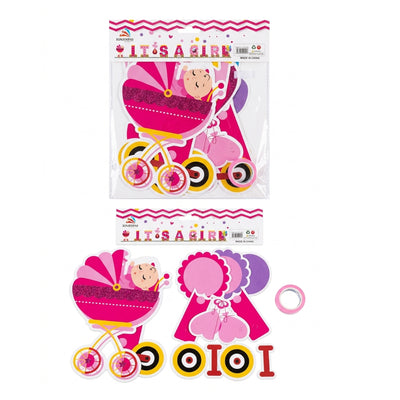 It’S A Girl - Baby Shower Party Decoration Banner Set