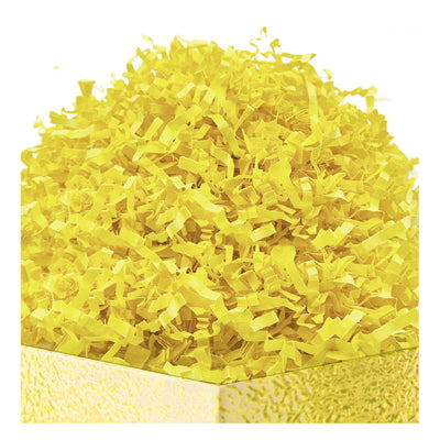 Crinkle Shredded Gift Paper Filler - Yellow
