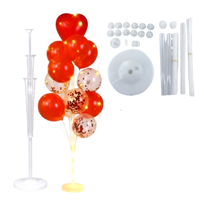 Party Decoration Balloon Column Stand Kit - White ( Stand Only )